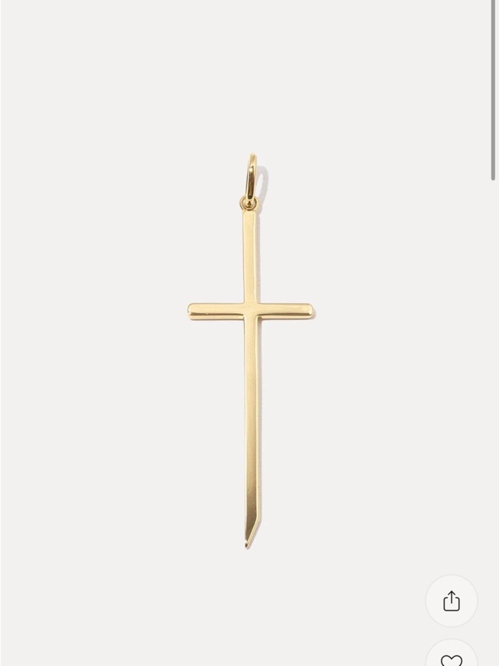 MF Cross Charm - Picture 2 of 4